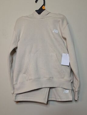 New Balance Boys Fleece Hoodie W/Shorts Matching Set